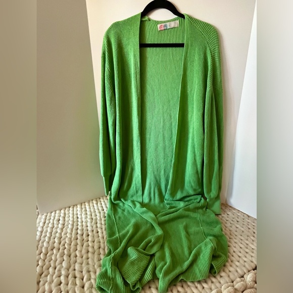 FREE PEOPLE THREE PIECE KNIT LOUNGE SET - Picture 6 of 6